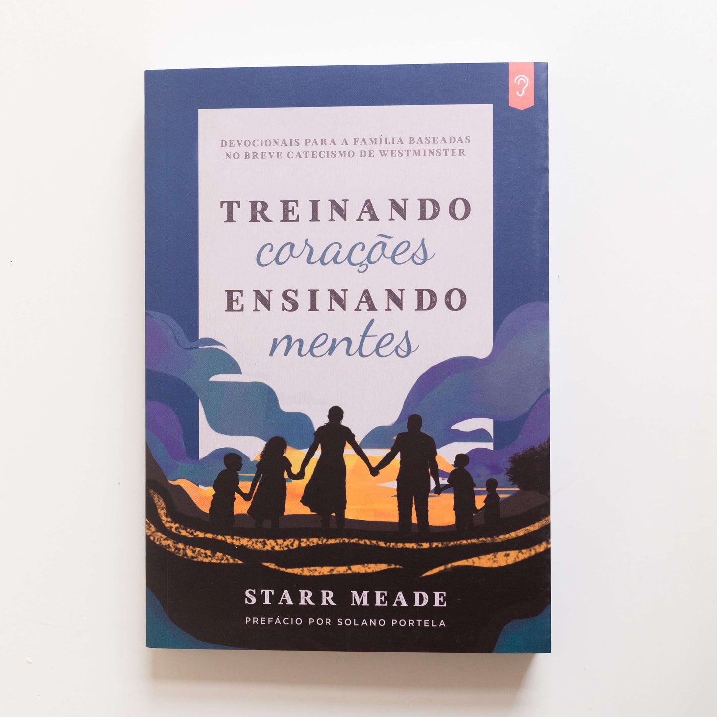 Devocional para família: Livro Treinando corações ensinando mentes - Foto da capa.